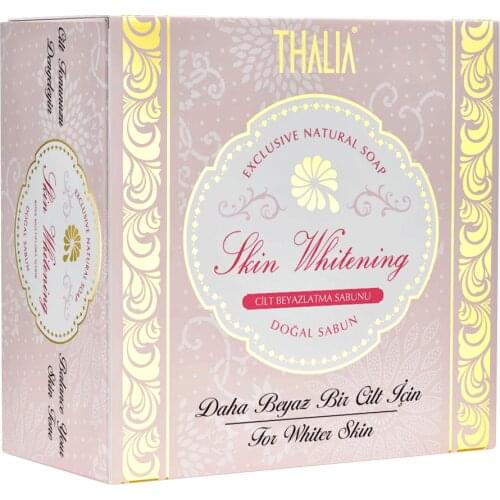 With Regular Use, it Reduces Armpit Darkening. Thalia Skin Whitening Soap 150 grams x 3 pieces. Soap Against Skin Blemishes