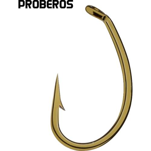 PROBEROS Fly Fishing Hook 80250-6/8/10/12 Size fishhook Fly Hooks Fishing Trout Salmon Dry Flies Fish Hook