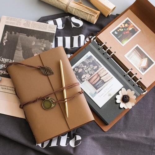 Family Diy Photo Album Cover Book Creative Card Collect Baby Photo Album Holder Collection Album Fotografico Home Decor DF50PAA