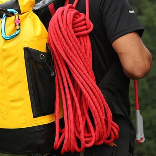 10/20M Professional Rock Climbing Cord 9.5mm Diameter High Strength Cord Safety Rope Outdoor Hiking Accessories Rope