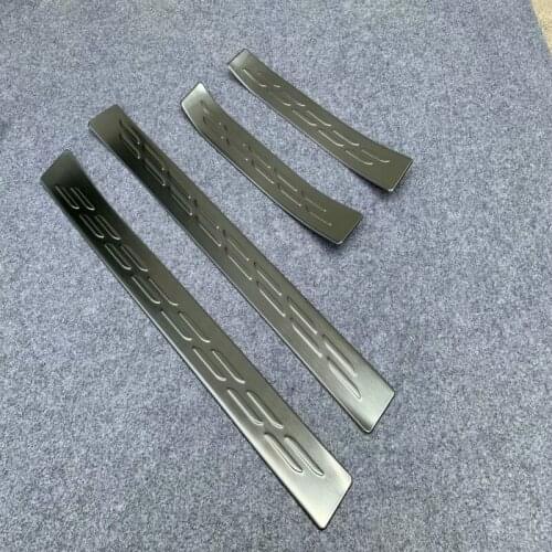 Car Styling Stainless Steel Exterior Scuff Plate Door Sill for Nissan Note E13 2020 2021 2022 Auto Accessories Automobiles