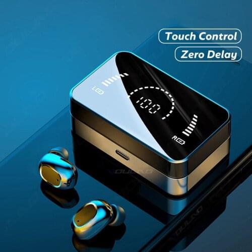 TWS Bluetooth Earphones Charging Box Bluetooth 5.0 Sports Noise Reduction 9D Bass Stereo Wireless Headphone For Android and IOS