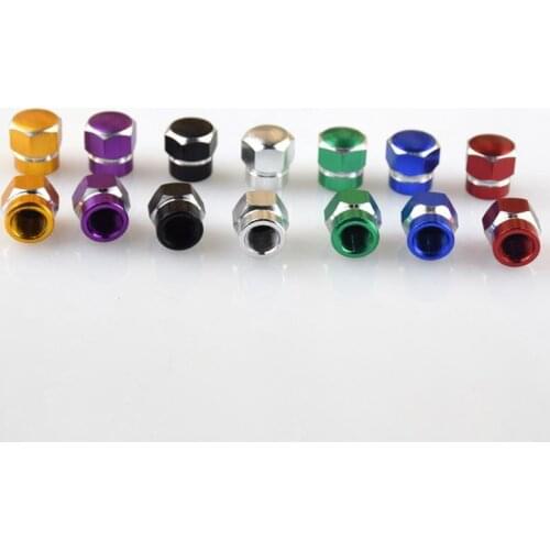 Vehicles Universal Use Car Tire Valve Caps Auto Tyre Valve Stem Rim Covers