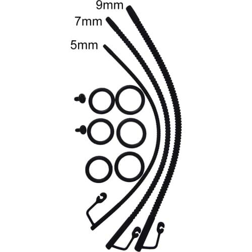 5/7/9m Silicone Urethral Sound Catheter Penis Plug Sounding Urethral Dilators Male Chastity Device Sex For Men Gay Masturbation