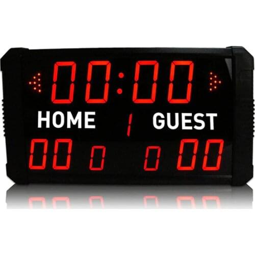 High brightniess led scoreboard portable digital tennis electronic scoreboard for sports