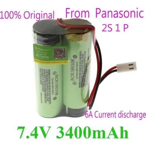 18650 Lithium Battery 3400mAh 7.4 V / 8.4 V 100% Original Rechargeable Battery Pack Megaphone Speaker Protection Board