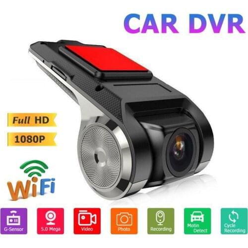 1080P Car Dash Cam Wifi USB 2 In 1 170 Degree Wide Angle Dash Camera DVR Night Version ADAS Dashcam Android Auto Video Recorder