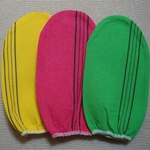 Free shipping 5 pieces/lots of Italian towels Korean gloves viscose scrub gloves body scrub gloves Caesar gloves exfoliating tan