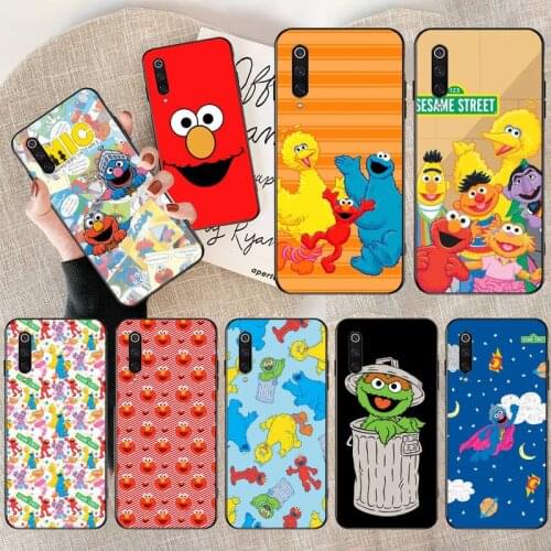 TOPCASHOP Sesame Street Phone Case for Xiaomi Mi Note 10 Lite Mi 9T Pro xiaomi 10 10 CC9 Pro 9SE