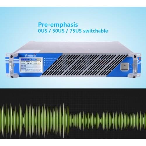 FMUSER FSN-600T 600W 500 watts Professional FM Exciter and Broadcast FM Radio Transmitter 87.5-108 MHz