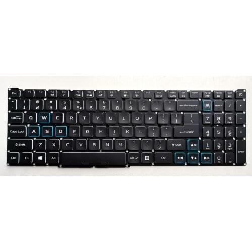 New for acer Predator Helios 300 ph315-52 ph315-52-72rg ph315-52-75wn US Laptop keyboard Black