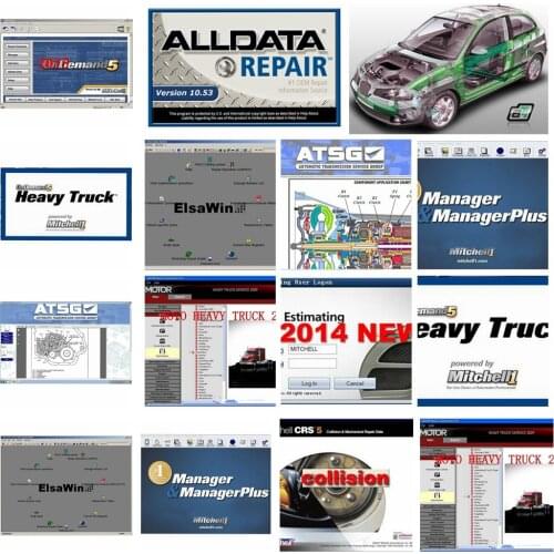2021 Hot Auto Repair Alldata V10.53 Software OD5 atsg Vivid workshop Mit...ll 2015 autodata usb3.0 1tb hdd all data free ship