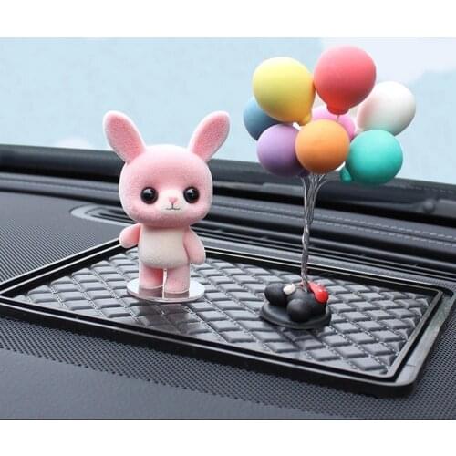 Cute cartoon car mini balloon car car interior car styling car confession balloon car decoration balloon