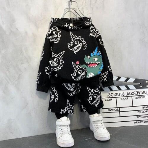 Fashion Kids Clothes Toddler Girls BoysClothes Set 2020 Autumn Clothes T shirt +Pants 2pcs Outfit High Quality Kids Clothes Suit