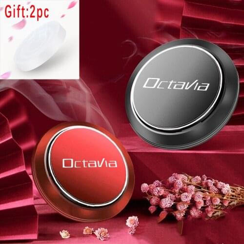 Car Air Freshener Instrument Seat Aromatherapy Flavor Perfume for Skoda Octavia FABIA KAMIQ KAROQ KODIAQ RAPID SCALA SUPERB