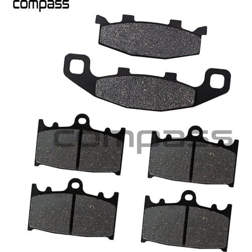 Motorcycle Front and Rear Brake Pads for Kawasaki ZX1100 ZX ZX11 Ninja 1990 1991 1992 1993
