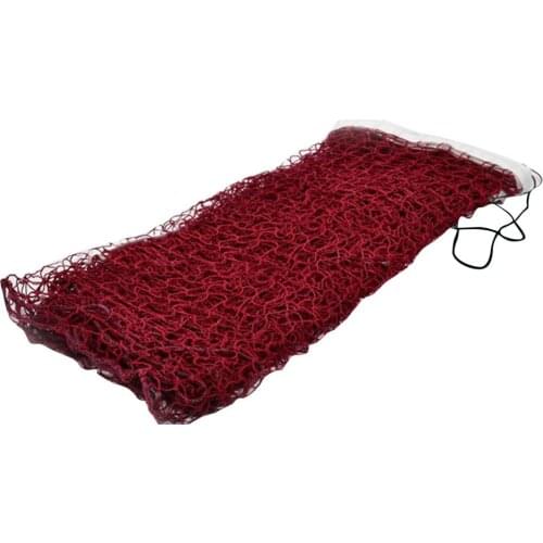 Portable Badminton Net Volleyball Net Standard Sports Net For Outdoor Beach For Beach Garden Indoor Outdoor Games Wine Red