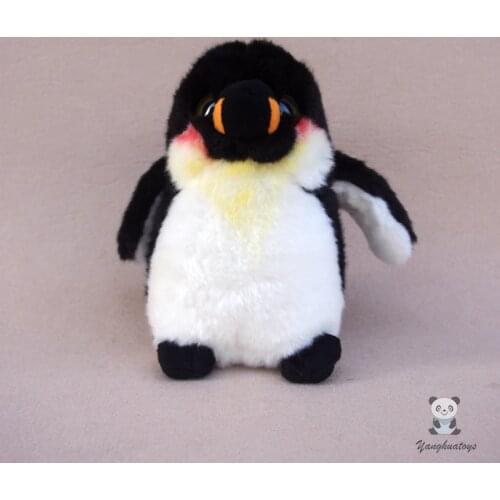 Real Life Doll Plush Emperor Penguins Toy Cute Big Eyes Stuffed Animal Toys For Children Present