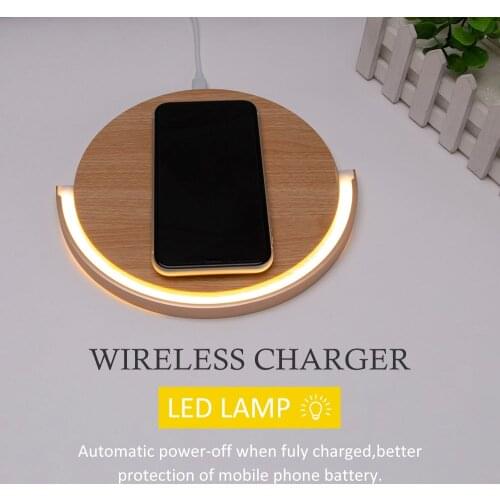 Modern Led Table Lamp for Bedroom Wireless Charging Cell Phone Bluetooth Speaker Bedside Lamp Table Light Wireless Desk Lamp Led