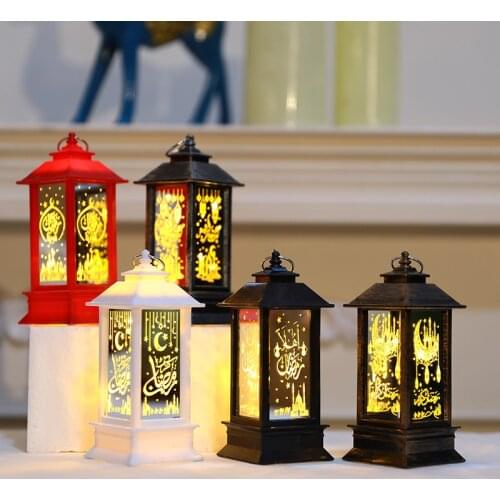 LED Ramadan Lantern Wind Lights Ramadan Decor For Home Eid Mubarak Islamic Muslim Party Decor EID Al Adha Ramadan Kareem Gifts