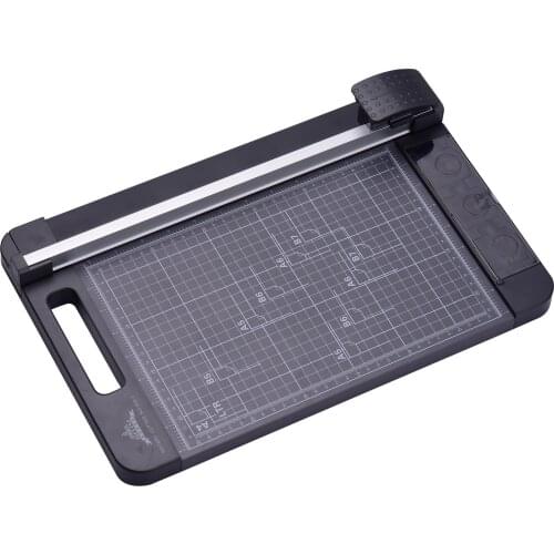 3-in-1 Paper Trimmer Multi-Functional A4 Paper Cutter Straight Skip Wave Cutter with 12.6 Inch Cut Length for Card Laminated