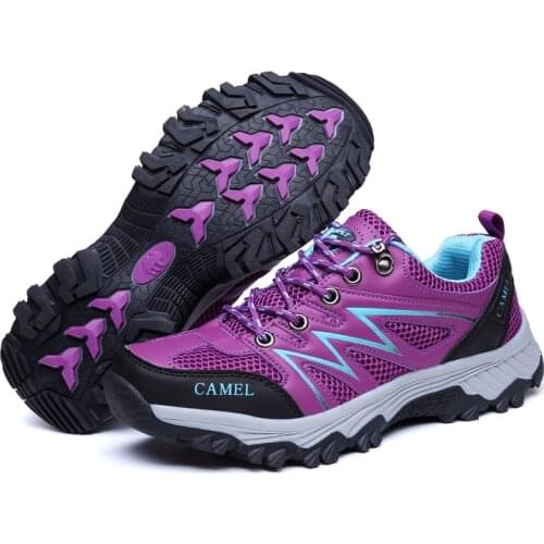 Unisex Outdoor Hiking Shoes Men Off-road Desert Wading Boating Trekking Shoes Women Camping Travel Breathable Sneakers