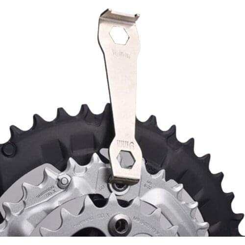 Bike Crankset Bolt Fixed Wrench Bicycle Repair Tool bicycle sprocket Removal tool Universal