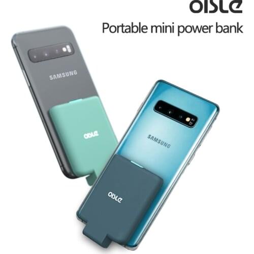 OISLE 4225mAh Type C Battery Charger Case External USB-C Power Bank Mini Charging Case For Samsung S8 S9 Plus Note8 / huawei p30