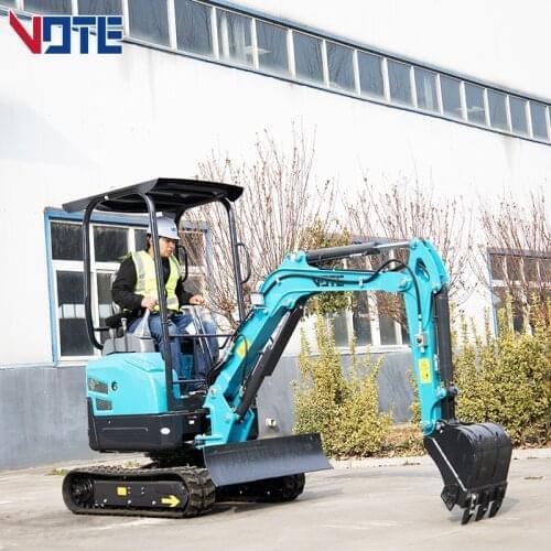 VTW-18S Mini Excavator With Side Swing Micro Digger Suitable For Excavation Of Farm Orchard