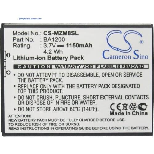 Cameron Sino High Quality 1150mAh Battery BA1200, BA1300 for MeiZu M8, M8 16GB, M8 8GB, M8 SE, M8RE, M8SE