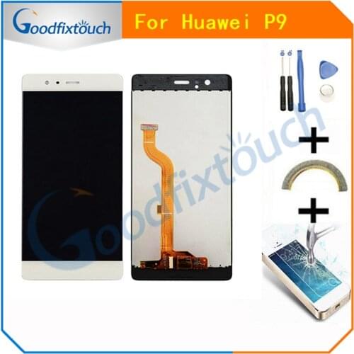 For Huawei P9 LCD Display Touch Screen Digitizer Assembly For Huawei P9 Display EVA-L09 EVA-L19 LCD Repair 5.2"