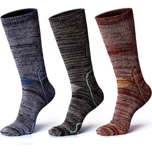 Winter Men Women Thermal Skiing Socks Cotton Outdoor Sports Snowboard Socks Cycling Climbing Camping Hiking Thermosocks
