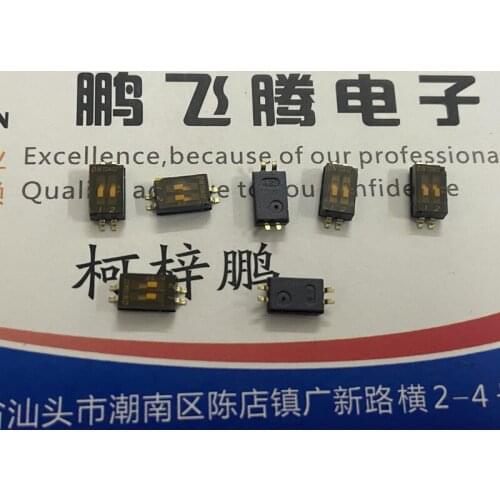 1PCS Original American C&k TDA02H0SB1R dial code switch 2-bit patch 1.27mm spacing 6P encoding switch