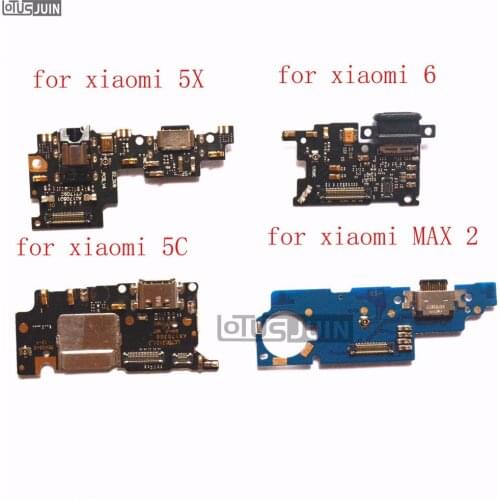 10pcs New For Xiaomi 5C/MAX 2/Mi 6/Mi 5X USB Dock Port Charging Flex Ribbon Cable Charger Plug Board Repair Parts