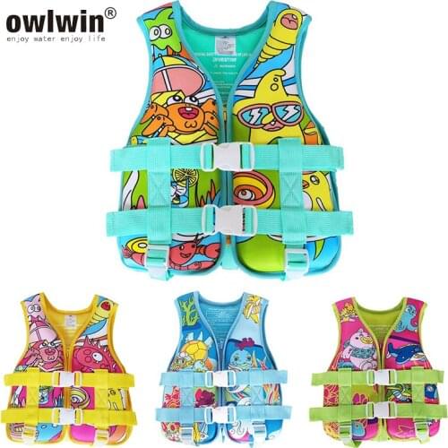 2021 children floating life vest girls jacket boy swimsuit floating sunscreen swimming pool power accessories for boat drift