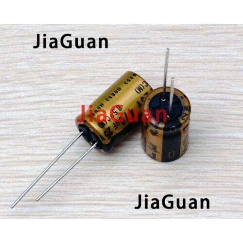 4PCS NICHICON FG 25V470UF 12.5x20MM fine gold 470UF 25V FineGold 470UF/25V MUSE Audio Capacitor 470UF25V