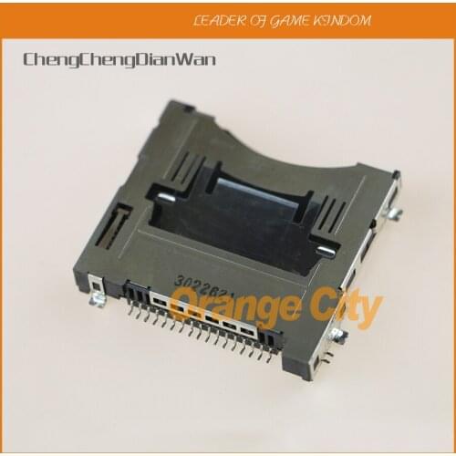 ChengChengDianWan 2pcs/lot For 3DSXL 3DSLL game Card Slot game socket Replacement Parts