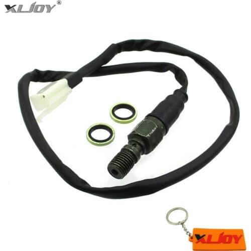 Motorcycle Male Plug Hydraulic Brake Light Cylinder Switch Banjo Bolt 10mm x 1.25 Pitch For Yamaha WR250F WR450F WR426F WR450