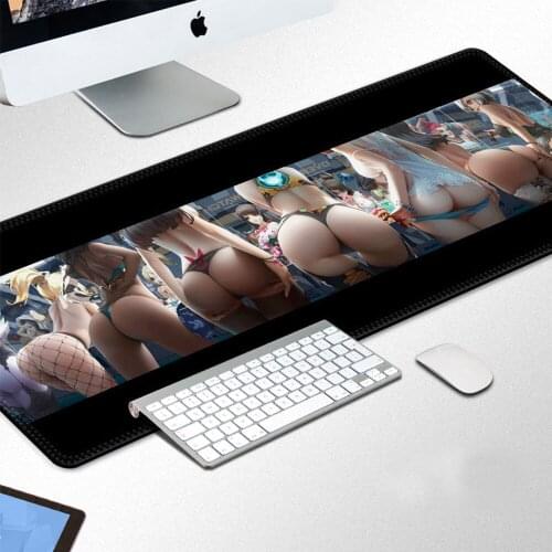 Gaming Mousepad Large Mouse Pad Locking Edge Rubber Laptop Computer Gamer Play keyboard Mouse Mats Pad