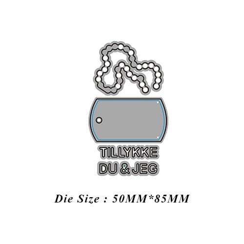 JMCRAFT 2021 New Card Rope Metal Cutting Dies Scrapbook Mold Cutting Mold DIY Crafts Handmade Dies