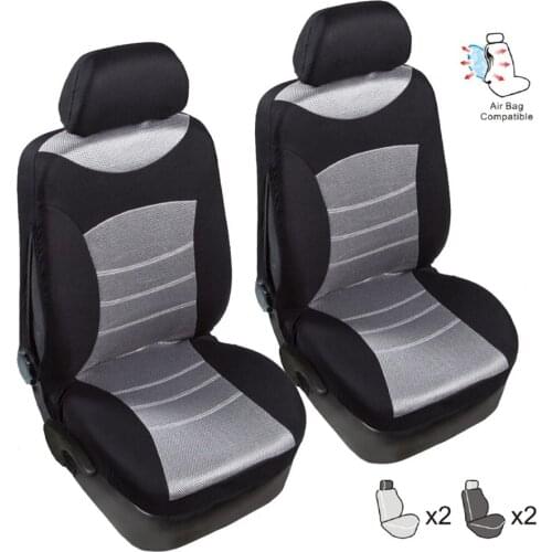 3D Mesh Breathable Auto Car Front Seat Covers 4 Piece Set Automotive for Car SUV Truck
