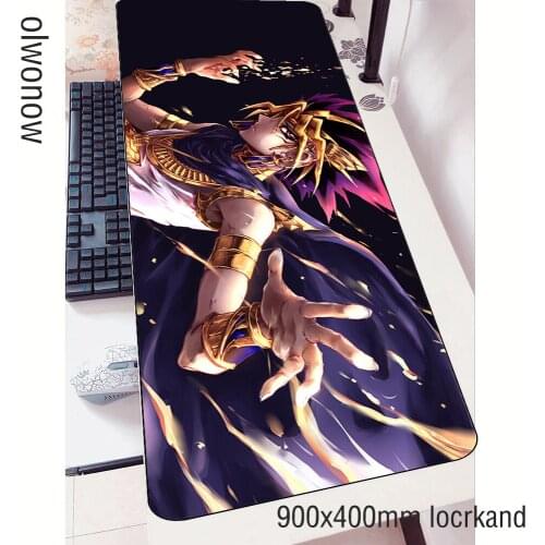 Yu Gi Oh mouse pad High-end 900x400x3mm pad to mouse mousepad hot sales anime gaming padmouse gamer keyboard mouse mats