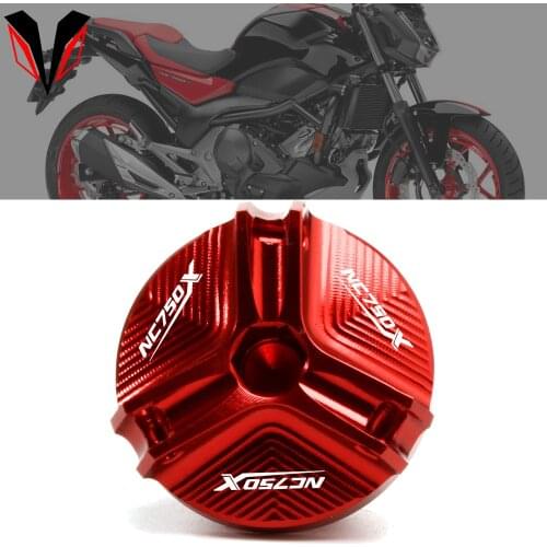 Oil Filter Cap For Honda NC750X NC750 X NC 750X 2017 2018 2019 2020 Motorcycle Engine Oil Filler Cover Drain Plug Nut Cup