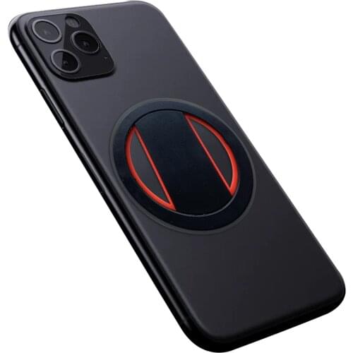 Magnetic car phone holder creative ultra-thin strong magnetic ring buckle Car Lazy Ohsnap Grip