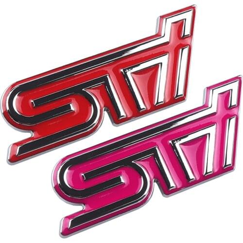 Fashion Metal Car Stickers Emblem Badge Logo Decal For Subaru STI Legacy Forester Outback Rally WRX WRC Impreza Car Styling