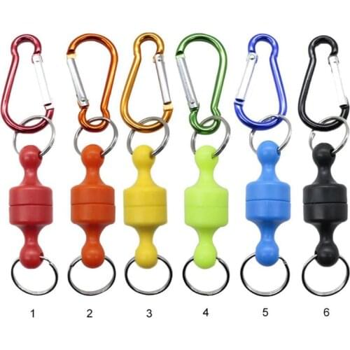 Fishing tools Strong Magnetic Clasps Fishing Tackle Outdoor Sports Climbing Wireless Retention Rope Portable Buckle pesca