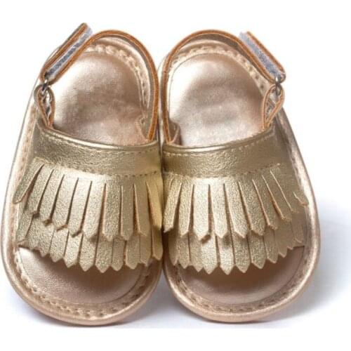 Baby Girl Sandals Summer Baby Shoes Casual Fashion Baby Girl Shoes Sandals For Girls PU Fringed Baby Sandals 9 Colors