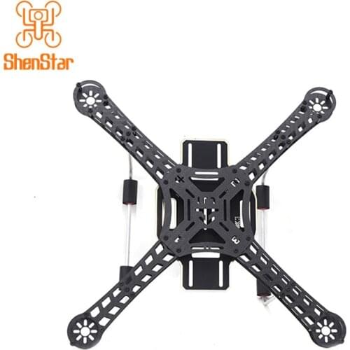 ShenStar 4-axle Carbon Fiber 380mm Frame Kit Unssembled Rack w/ Aluminum Landing Gear for 10Inch Propeller DIY Drone Quadcopter