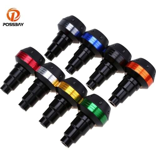 POSSBAY A Pair Universal Motorcycle Frame Slider CNC Aluminum Anti Glue Crash Pad Falling Protection for Harley Honda Yamaha ATV