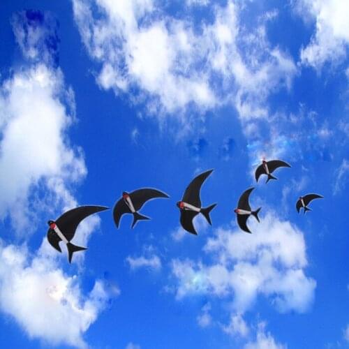 Pilotage fun factory flying bird kites single line kites Weifang kite Swallow windsock beach bar led kite kids windsocks craft